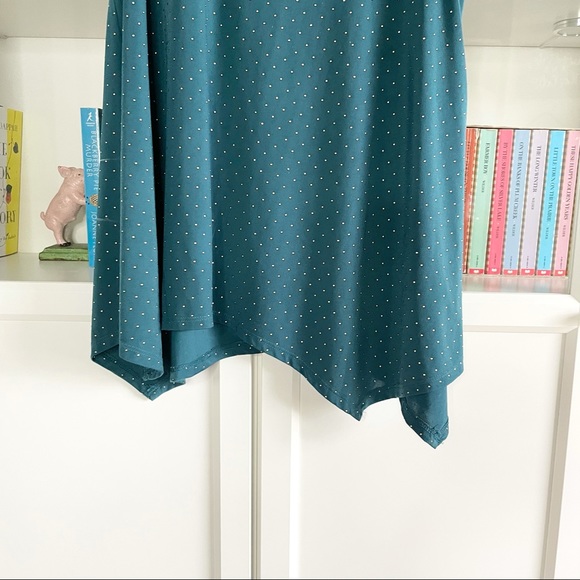 Rock & Republic Dark Green Studded Tunic Top - Picture 13 of 16